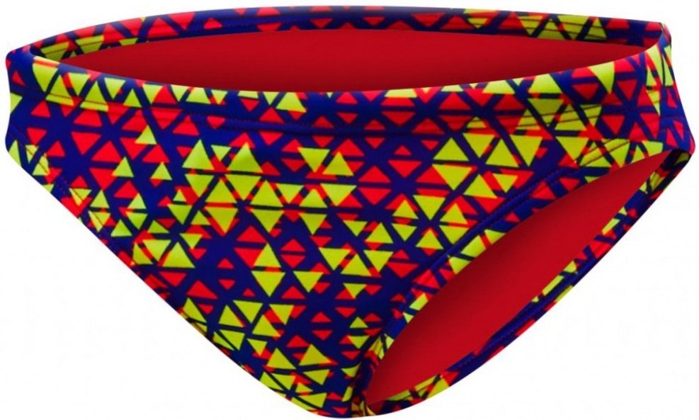 Bikinihose Tyr Modena Mini Bikini Bottom Red/Yellow