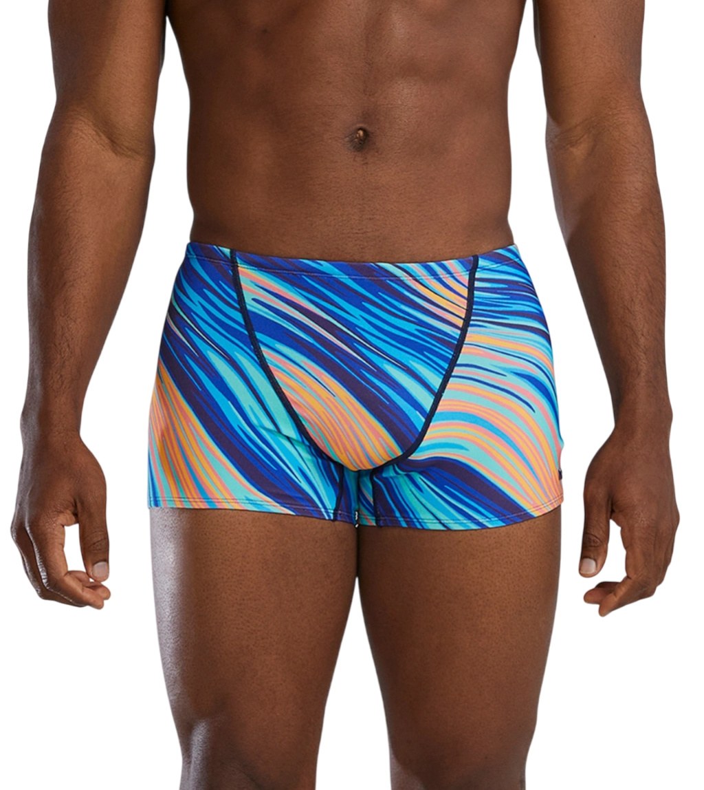 Tyr Durafast Elite Leg Boxer Riptide Blue/Orange