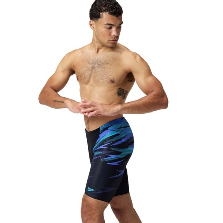 Speedo Hyperboom V-Cut Jammer Black/Cobalt Blue