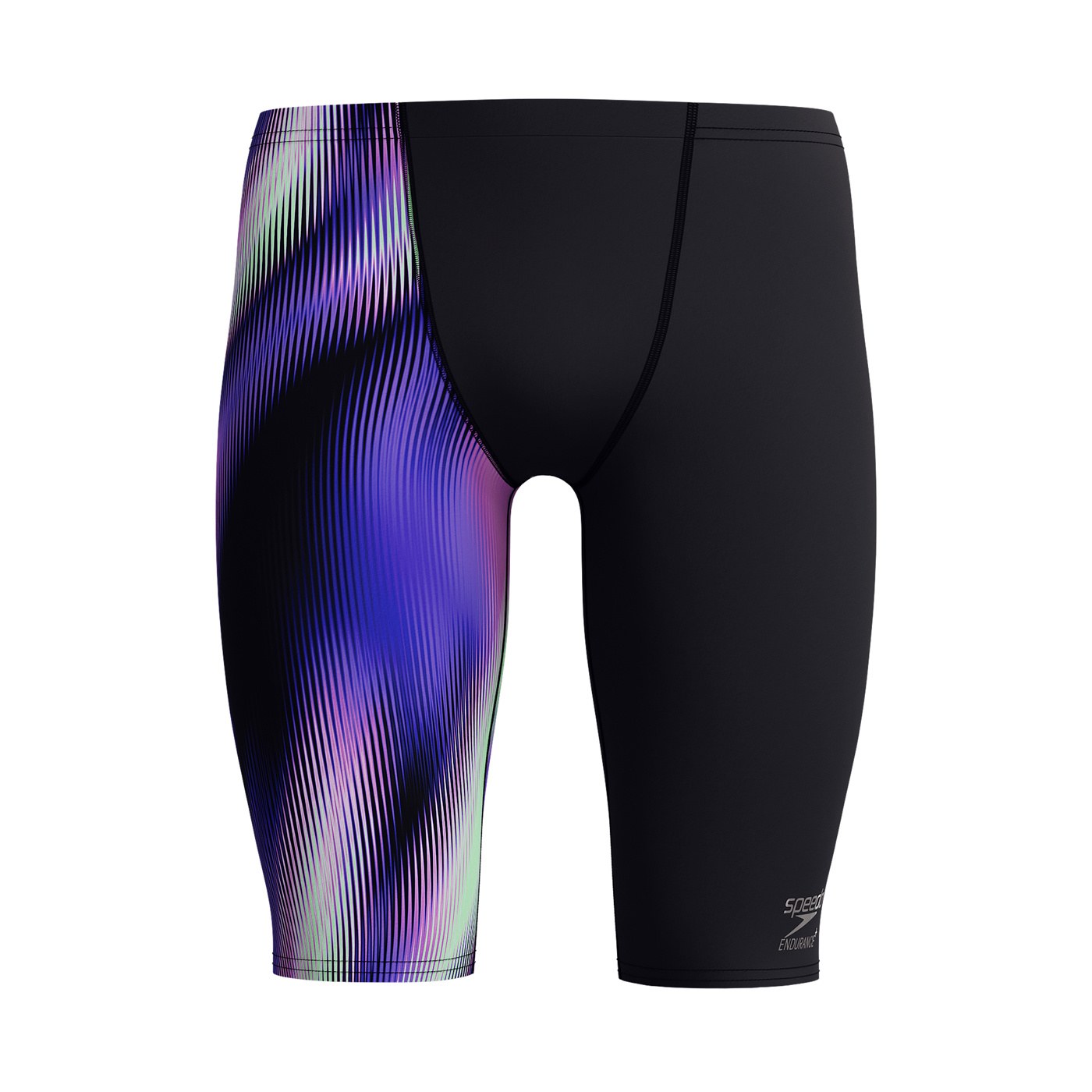Speedo One Leg Printed Jammer Purple