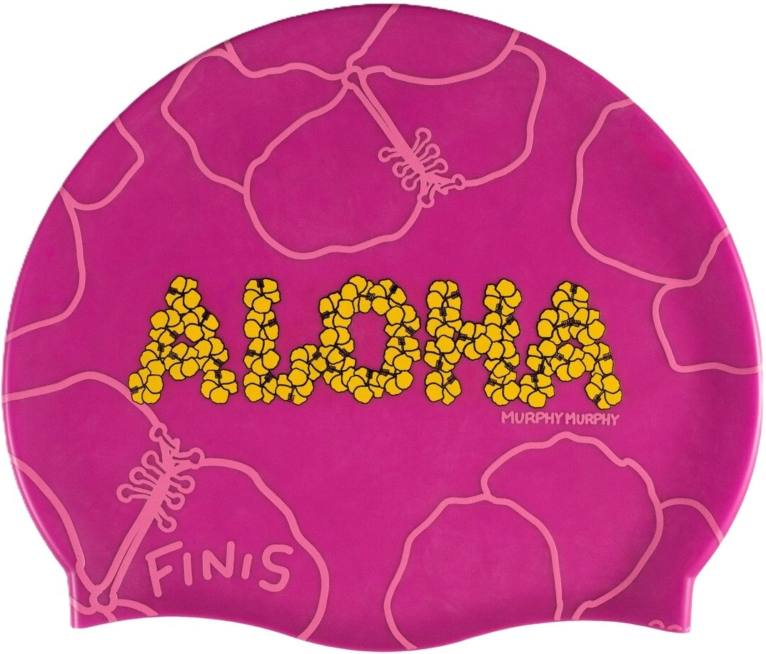 Finis Silicone Cap Pink Aloha