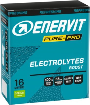 Enervit PURE-PRO Electrolytes Boost Lemon 16x4g
