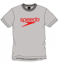 Speedo Large Logo T-shirt Grey 