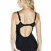 Damen-Badeanzug Speedo Vivienne Clipback One Piece Black