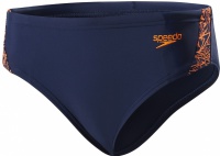 Badehose Jungen Speedo Boom Splice 6.5cm Brief Boy Navy/Fluo Orange Badehose Jungen Speedo Boom Splice 6.5cm Brief Boy Navy/Fluo Orange