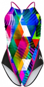 Damen-Badeanzug Michael Phelps Zuglo Lady Open Back Multi/Black Damen-Badeanzug Michael Phelps Zuglo Lady Open Back Multi/Black