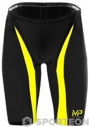 Wettkampf Badehose Herren Michael Phelps XPRESSO Jammer Black/Yellow