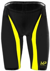 Wettkampf Badehose Herren Michael Phelps XPRESSO Jammer Black/Yellow