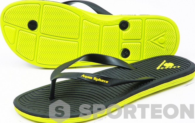 Flip Flops Aqua Sphere Hawaii Black/Yellow