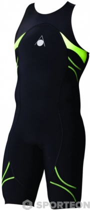 Wettkampf-Schwimmanzug Damen Aqua Sphere Energize Speed Suit Man Black/Green