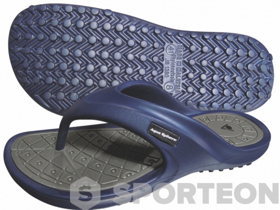 Pantoffeln Aqua Sphere Tyre Blue/Grey