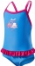 Speedo Fantasy Flowers Frill Suit Kid Neon Blue/Electric Pink/White