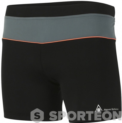 Badehose Herren Aqua Sphere Ray Repreve Black/Dark Grey