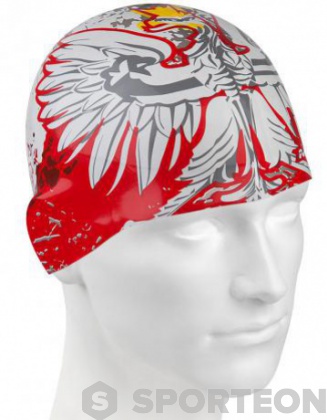 Schwimmütze Mad Wave Poland Swim Cap