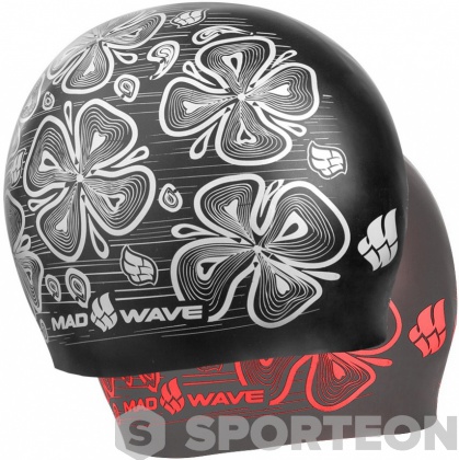 Schwimmütze Mad Wave Reverse Flora Swim Cap