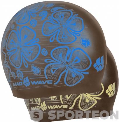 Schwimmütze Mad Wave Reverse Flora Swim Cap