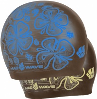 Schwimmütze Mad Wave Reverse Flora Swim Cap