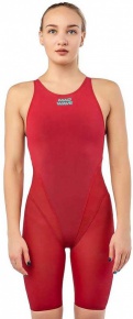 Wettkampf-Schwimmanzug Damen Mad Wave Bodyshell Openback Red