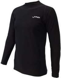 T-Shirt Jungen Finis Thermal Swim Shirt Youth Black