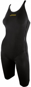 Wettkampf-Schwimmanzug Damen Finis Vapor Pro Open Back Kneeskin Black