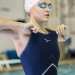 Wettkampf-Schwimmanzug Damen Finis Rival Closed Back Kneeskin Navy/Aqua