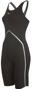 Wettkampf-Schwimmanzug Damen Finis Rival Closed Back Kneeskin Black