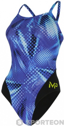 Damen-Badeanzug Michael Phelps Mesa Mid Back Royal Blue