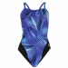 Damen-Badeanzug Michael Phelps Mesa Mid Back Royal Blue