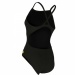 Damen-Badeanzug Michael Phelps Solid Mid Back Black