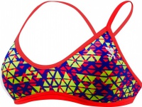 Damen-Badeanzug Tyr Modena Trinity Top Red/Yellow Damen-Badeanzug Tyr Modena Trinity Top Red/Yellow