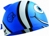 Schwimmütze Tyr Silicone Cap Happy Fish