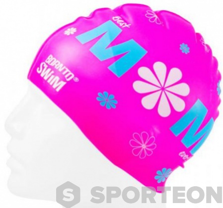 Schwimmütze BornToSwim Mom Swimming Cap