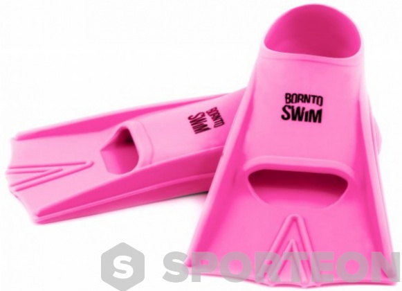 Schwimmflossen BornToSwim Junior Short Fins Pink