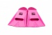 Schwimmflossen BornToSwim Junior Short Fins Pink