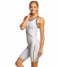 Wettkampf-Schwimmanzug Damen Finis Rival Open Back Kneeskin White