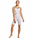 Wettkampf-Schwimmanzug Damen Finis Rival Closed Back Kneeskin White