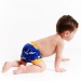 Schwimmanzug für Babys Splash About Happy Nappy Shark Orange