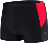 Badehose Herren Speedo Dive Aquashort Black/Lava Red/Oxid Grey Badehose Herren Speedo Dive Aquashort Black/Lava Red/Oxid Grey