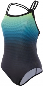 Speedo HydroSense Printed Flowback Chroma Blue/Bright Zest/Black Speedo HydroSense Printed Flowback Chroma Blue/Bright Zest/Black