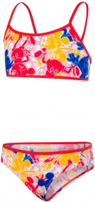Badeanzug Mädchen Speedo Disney Mickey Mouse Allover 2 Piece Girl Blue/Red/Yellow/White Badeanzug Mädchen Speedo Disney Mickey Mouse Allover 2 Piece Girl Blue/Red/Yellow/White