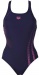 Damen-Badeanzug Arena Shadow One Piece Navy/Pink