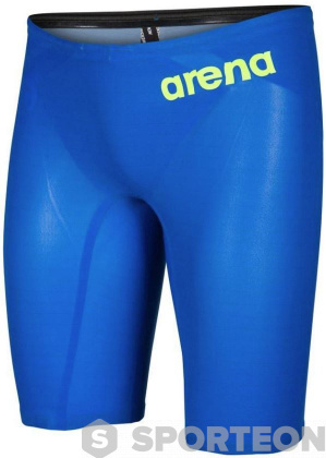 Wettkampf Badehose Herren Arena Powerskin Carbon Air2 Jammer Electric Blue/Dark Grey/Fluo Yellow