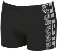 Badehose Herren Arena Equilibrium Short Black/White Badehose Herren Arena Equilibrium Short Black/White