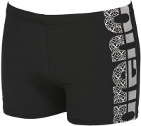 Badehose Herren Arena Equilibrium Short Black/White