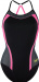 Damen-Badeanzug Michael Phelps Kuta Black/Bright Pink