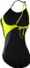 Damen-Badeanzug Michael Phelps Kuta Black/Bright Yellow