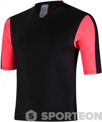 Schwimmoberteil Speedo Hydractive Rash Top Black/Psycho Red/Oxid Grey