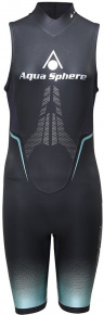 Damen Neoprenanzug kurz Aqua Sphere Aquaskin Shorty Women Black/Turquoise Damen Neoprenanzug kurz Aqua Sphere Aquaskin Shorty Women Black/Turquoise