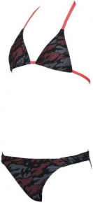 Badeanzug Mädchen Arena Fantasy Triangle Junior Black/Shiny Pink Badeanzug Mädchen Arena Fantasy Triangle Junior Black/Shiny Pink