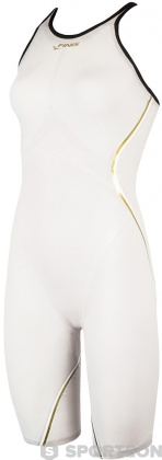 Wettkampf-Schwimmanzug Damen Finis Rival 2.0 Closed Back Kneeskin White